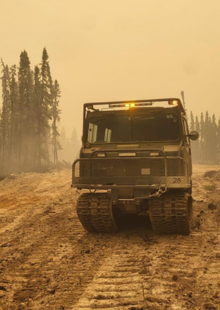 Forest Fire Hagglunds